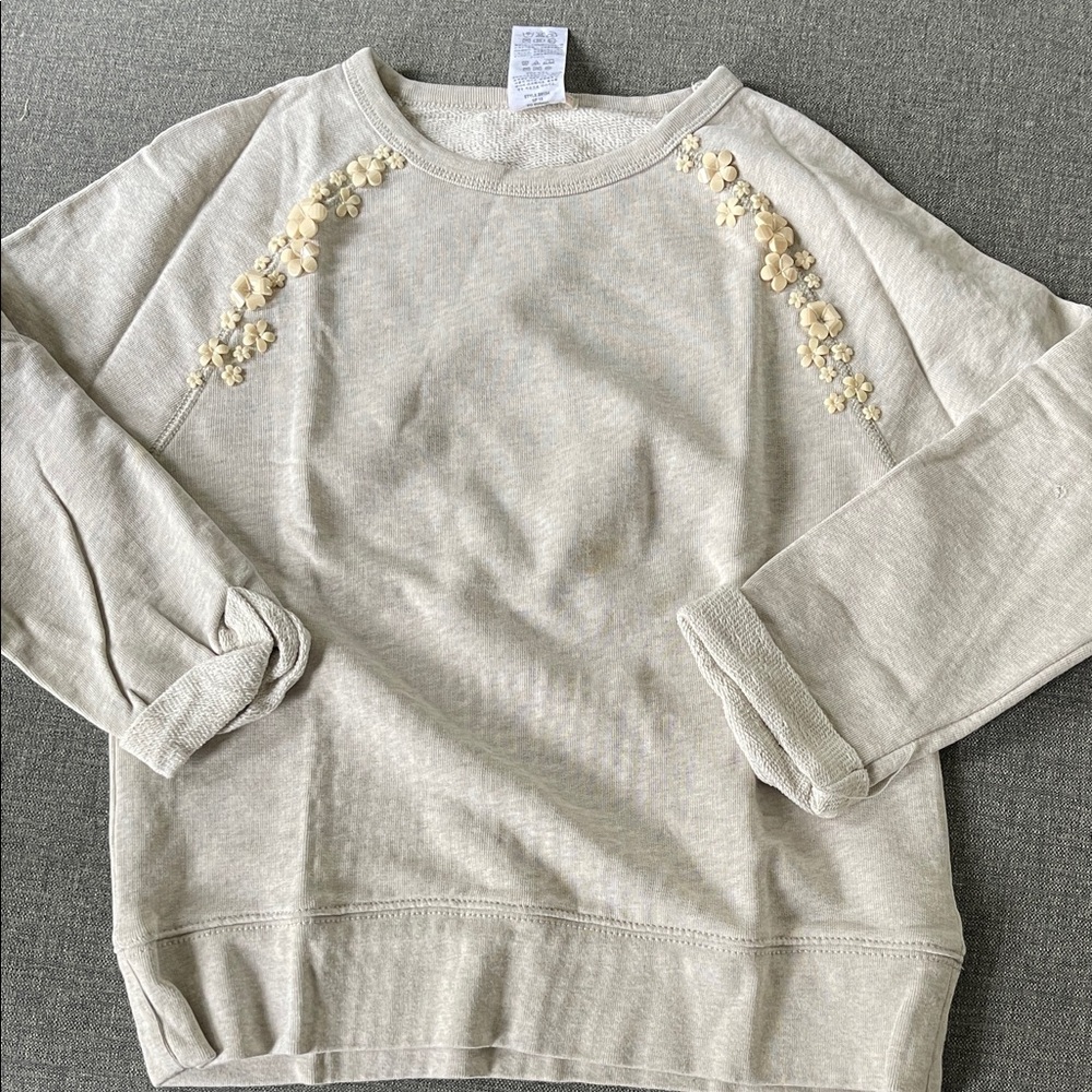 Crewcuts Gray Cotton Sweatshirt
